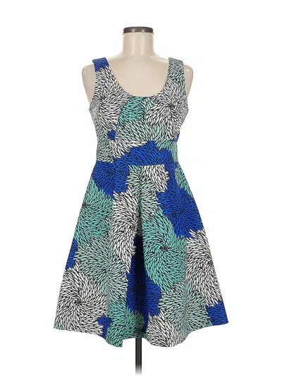 Pre-owned Plenty By Tracy Reese Cocktail Dress In Blue