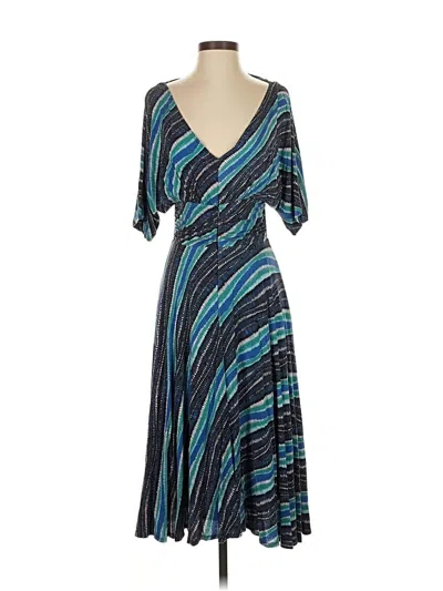 Pre-owned Plenty By Tracy Reese Cocktail Dress In Blue