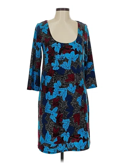 Pre-owned Plenty By Tracy Reese Cocktail Dress In Blue