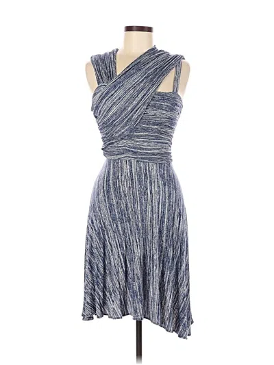 Pre-owned Plenty By Tracy Reese Cocktail Dress In Blue