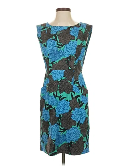 Pre-owned Plenty By Tracy Reese Cocktail Dress In Blue