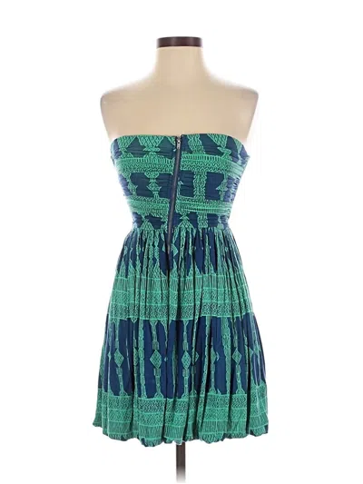 Pre-owned Plenty By Tracy Reese Cocktail Dress In Blue