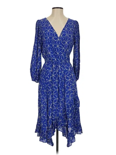 Pre-owned Plenty By Tracy Reese Cocktail Dress In Blue