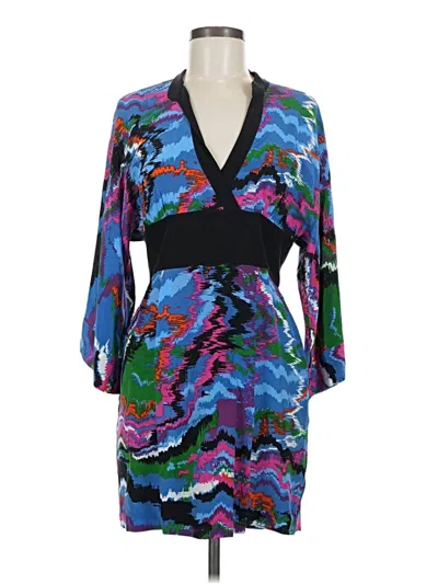 Pre-owned Plenty By Tracy Reese Cocktail Dress In Blue