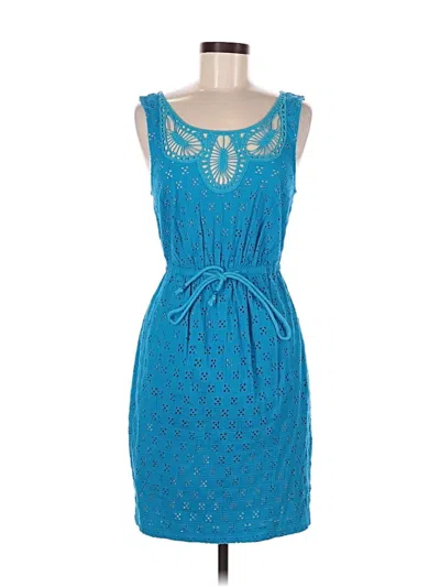 Pre-owned Plenty By Tracy Reese Cocktail Dress In Blue