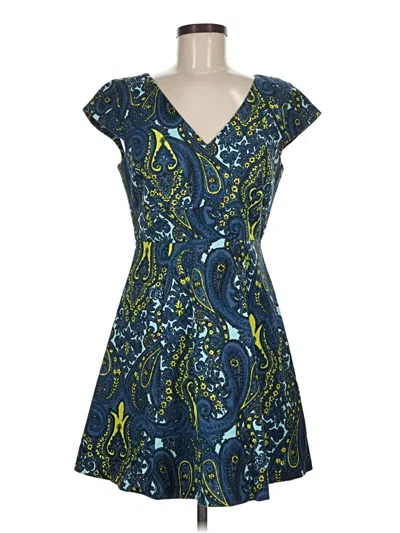 Pre-owned Plenty By Tracy Reese Cocktail Dress In Blue