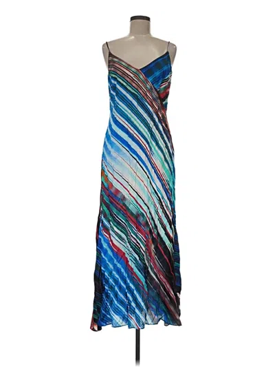 Pre-owned Plenty By Tracy Reese Cocktail Dress In Blue