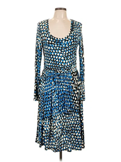 Pre-owned Plenty By Tracy Reese Cocktail Dress In Blue