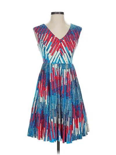 Pre-owned Plenty By Tracy Reese Cocktail Dress In Blue