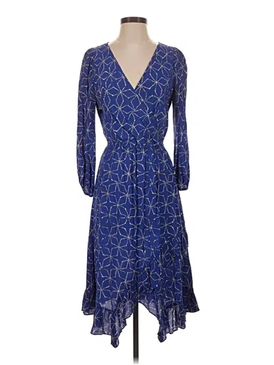 Pre-owned Plenty By Tracy Reese Cocktail Dress In Blue