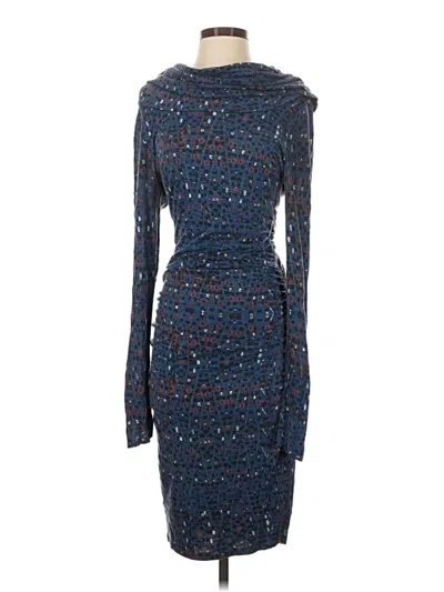 Pre-owned Plenty By Tracy Reese Cocktail Dress In Blue