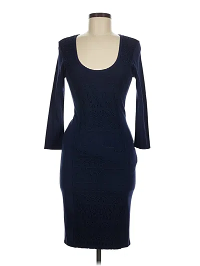 Pre-owned Plenty By Tracy Reese Cocktail Dress In Blue