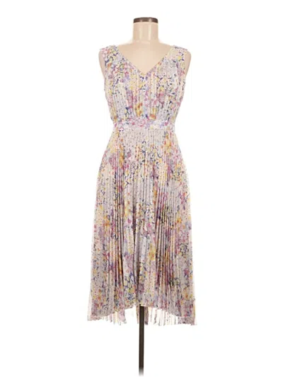 Pre-owned Plenty By Tracy Reese Cocktail Dress In Gray