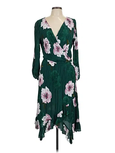 Pre-owned Plenty By Tracy Reese Cocktail Dress In Green