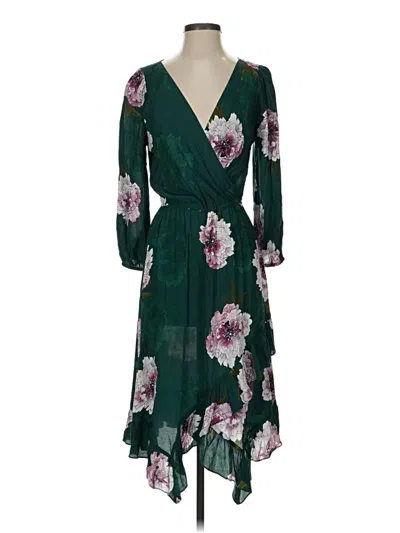 Pre-owned Plenty By Tracy Reese Cocktail Dress In Green