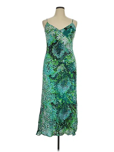 Pre-owned Plenty By Tracy Reese Cocktail Dress In Green