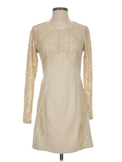 Pre-owned Plenty By Tracy Reese Cocktail Dress In Ivory