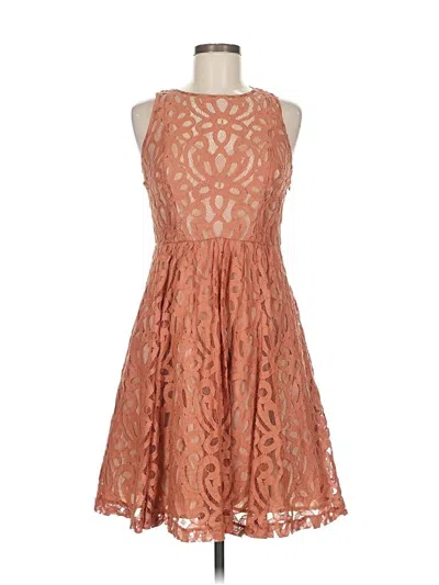 Pre-owned Plenty By Tracy Reese Cocktail Dress In Orange