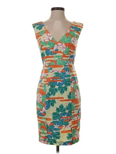 Pre-owned Plenty By Tracy Reese Cocktail Dress In Orange