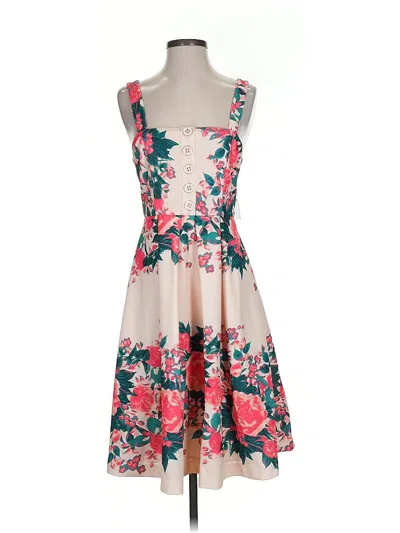 Pre-owned Plenty By Tracy Reese Cocktail Dress In Pink