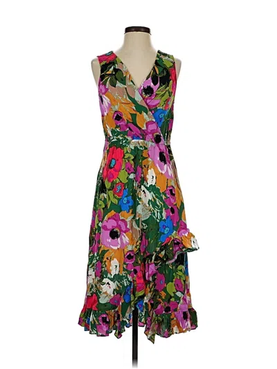 Pre-owned Plenty By Tracy Reese Cocktail Dress In Purple