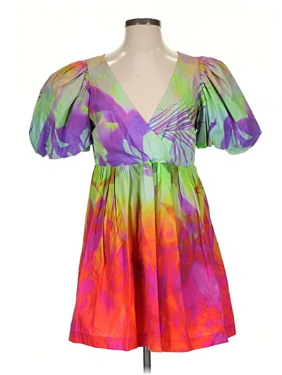 Pre-owned Plenty By Tracy Reese Cocktail Dress In Purple