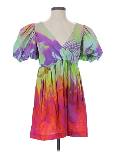 Pre-owned Plenty By Tracy Reese Cocktail Dress In Purple