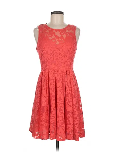 Pre-owned Plenty By Tracy Reese Cocktail Dress In Red