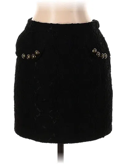 Pre-owned Plenty By Tracy Reese Formal Skirt In Black