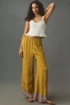 PLENTY BY TRACY REESE PRINTED PULL-ON PANTS