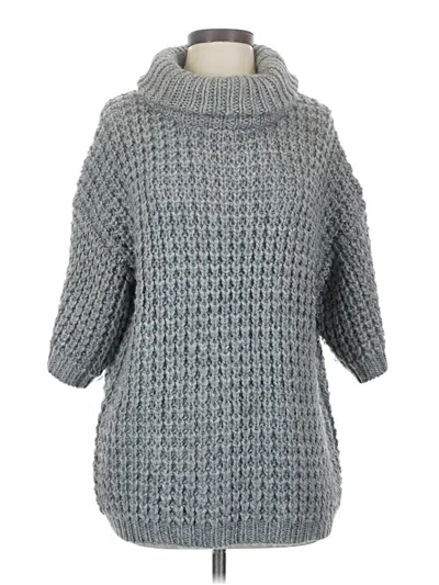 Pre-owned Plenty By Tracy Reese Pullover Sweater In Gray