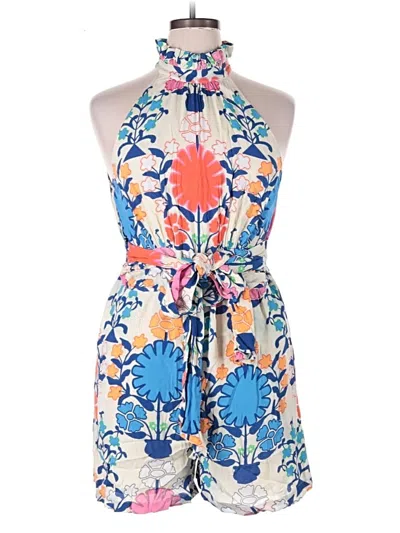 Pre-owned Plenty By Tracy Reese Romper In Blue