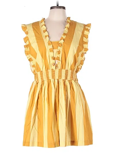 Pre-owned Plenty By Tracy Reese Romper In Yellow