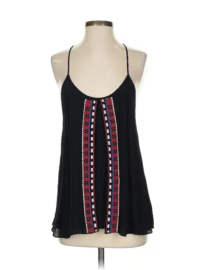 Pre-owned Plenty By Tracy Reese Sleeveless Blouse In Black
