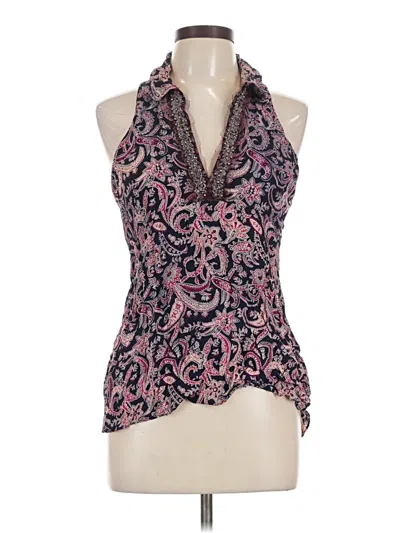 Pre-owned Plenty By Tracy Reese Sleeveless Blouse In Pink