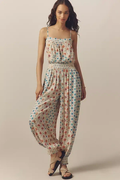 Plenty By Tracy Reese Sleeveless Blouson Jumpsuit