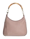 Plinio Visona' Woman Handbag Light Brown Size - Leather