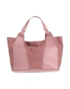 Plinio Visona' Woman Handbag Mauve Size - Leather