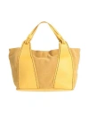 Plinio Visona' Woman Handbag Mustard Size - Leather In Yellow