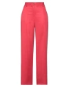 Plissè Woman Pants Red Size M Lyocell