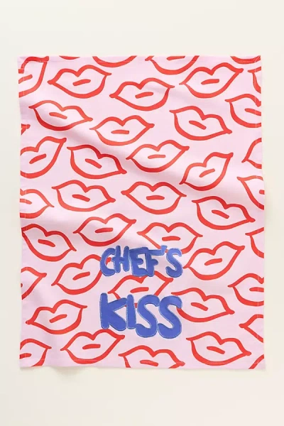 Plot Twist Prints Chef's Kiss Tea Towel