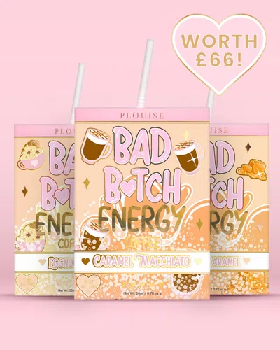 P.louise P. Louise Bad Bitch Energy Lip Trio In Transparent