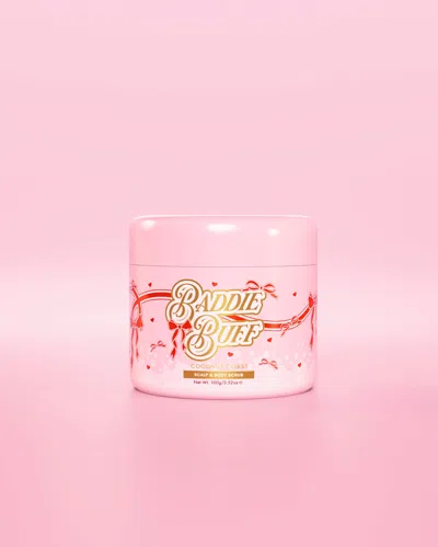 P.louise P. Louise Baddie Buff Scalp And Body Scrub In Pink