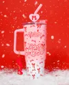 P.louise P. Louise Christmas Frost Cup In Red