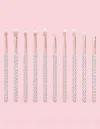 P.louise P. Louise Crystal 20 Piece Makeup Brush Bundle