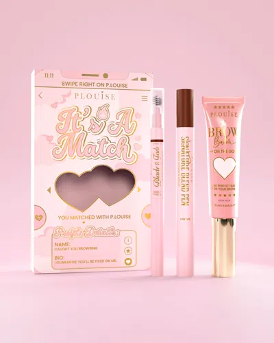 P.louise P. Louise It's A Match Trio Brow Set