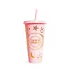 P.louise P. Louise Sippin With The Signs Horoscope Cup - 710ml In Pink