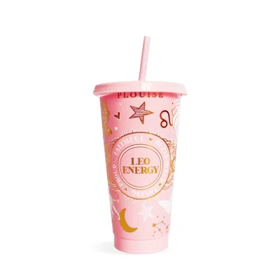 P.louise P. Louise Sippin With The Signs Horoscope Cup - 710ml In Pink