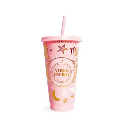 P.louise P. Louise Sippin With The Signs Horoscope Cup - 710ml In Pink