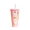 P.louise P. Louise Sippin With The Signs Horoscope Cup - 710ml In Pink